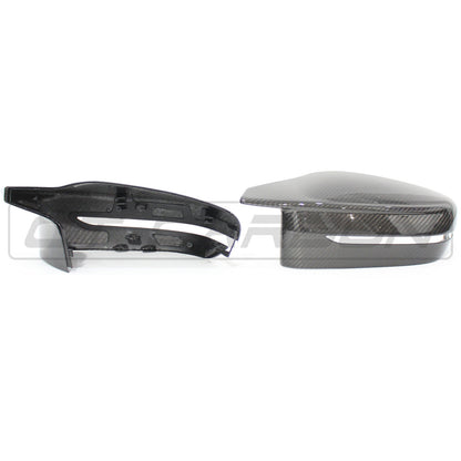 BMW M3/M4 G80/G82/G83 CARBON FIBRE REPLACEMENT MIRRORS (RHD)