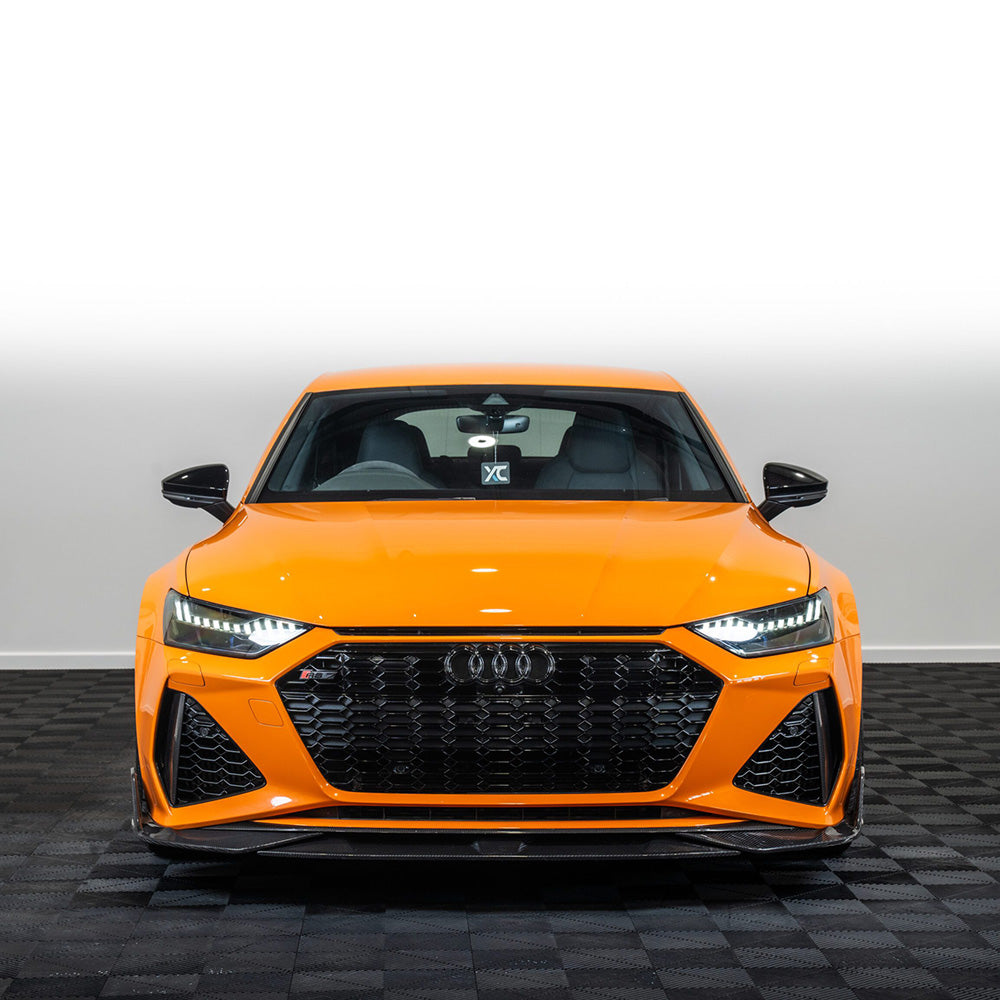 Audi RS7 C8 (2021+) Carbon Fibre/Fiber Body Kit by CT Design - Dry Carbon Aero/Lip Kit: Front Splitter, Side Skirts/Side Blades, Rear Diffuser/Valance, Boot/Trunk Lip Spoiler - Exterior Styling Upgrade