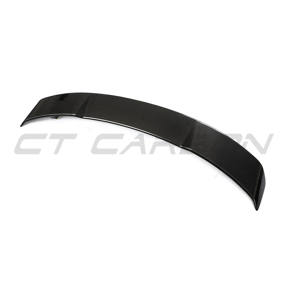 Audi TT / TTS Mk3 8S 2015-2020 Carbon Fibre (Fiber) Rear Spoiler Wing – CT Carbon Performance Boot/Trunk Lip Tail Spoiler Aero Upgrade for Quattro Coupe