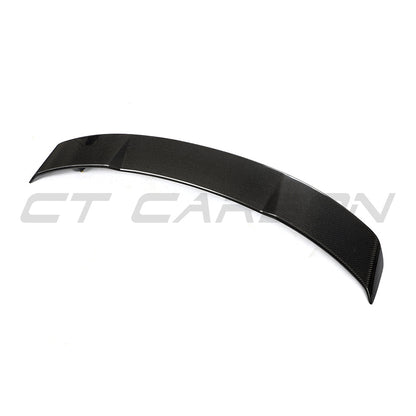 Audi TT / TTS Mk3 8S 2015-2020 Carbon Fibre (Fiber) Rear Spoiler Wing – CT Carbon Performance Boot/Trunk Lip Tail Spoiler Aero Upgrade for Quattro Coupe