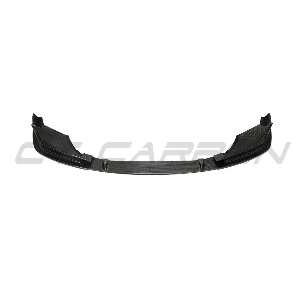 BMW M5 F90 LCI 2020-2024 Carbon Fibre Front Splitter by CT Carbon – 3D Style Front Lip / Front Spoiler / Bumper Lip – Fits M5 Competition (M5C) – Prepreg Carbon, OEM+ Aero Upgrade
