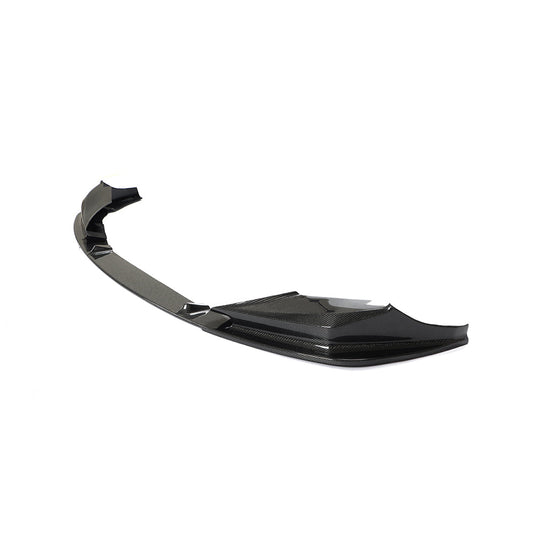 BMW M5 F90 LCI Facelift 2020-2024 Carbon Fibre/Carbon Fiber Front Lip Splitter | 3D Style Front Spoiler Chin Spoiler Bumper Lip | Fits M5 & M5 Competition (M5C) | Prepreg OEM+ CT Carbon