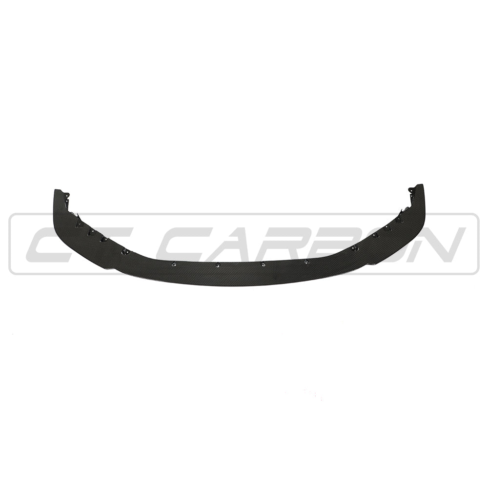 BMW M3 & M4 G80/G82/G83 CSL Style Carbon Fibre Front Lip Splitter Spoiler (Front Bumper Lip/Chin Spoiler) 2021+ | CT Carbon