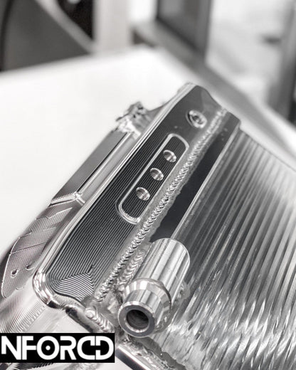 BMW M2 (G87) S58 Billet Port Injection Intake Manifold with Integrated Intercooler and Fuel Rail - RK Autowerks PFI/MPI, Gen 1/Gen 2 Fitment