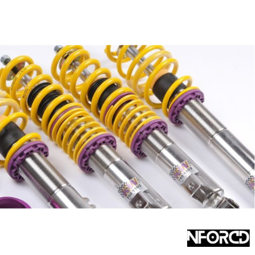 KW Variant 2 (V2) Inox-Line Stainless Steel Coilovers Suspension Lowering Kit for BMW 3 Series F30/F31 Saloon/Sedan & Touring/Estate 2012-on – Height & Rebound Adjustable Shocks and Springs, Corrosion-Resistant, UK