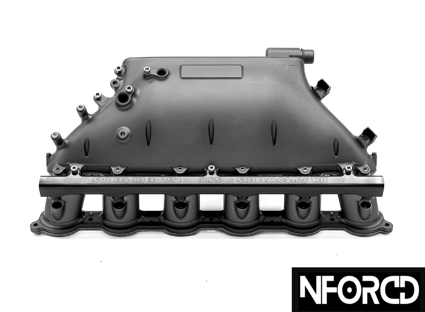 RK Autowerks S58 Billet Aluminium Port Fuel Injection (PFI) Intake Manifold with Integrated Charge Cooler & Fuel Rail - BMW M3/M4 (G80 G81 G82 G83) Gen 1 & Gen 2