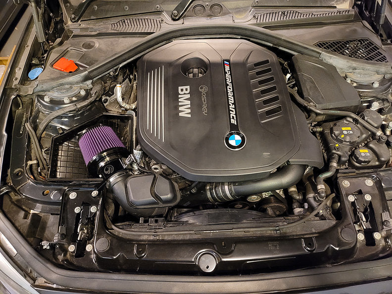 BMW B58 Performance Cold Air Intake Induction Kit - Direct-Fit Upper Airbox Replacement, OEM Lower Box Retained - Improved Turbo Sound & Throttle Response - Fits M140i M240i 340i 440i 540i 640i 740i 840i X3 M40i X4 M40i Z4 M40i