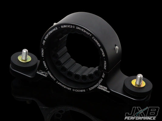 JXB Performance SUB03A0 Propshaft/Driveshaft Centre/Center Support Carrier Bearing Mount Upgrade for Subaru Impreza WRX/STI GC8 GD GG 1993-2007, Legacy BC/BF 1989-1994, Saab 9-2X – Hanger Bracket, Street/Track Bushings