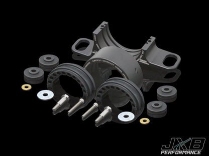 JXB Performance SUB03A0 Propshaft/Driveshaft Centre/Center Support Carrier Bearing Mount Upgrade for Subaru Impreza WRX/STI GC8 GD GG 1993-2007, Legacy BC/BF 1989-1994, Saab 9-2X – Hanger Bracket, Street/Track Bushings