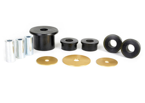 Whiteline Rear Diff Mount Bush Kit – Rear Differential Bushes/Bushings, Driveline/Subframe Mount Set, OE Replacement Performance Upgrade for Traction, Launch & Shift Feel