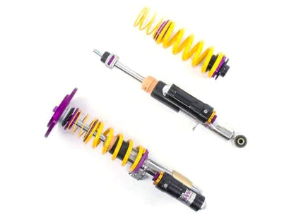KW Clubsport 3-Way Adjustable Coilovers for BMW M3 F80 & M4 F82 (F8X) incl. M4 CS – Height Adjustable, Remote Reservoir Performance Suspension, Rebound/Compression Damping – Track Day/Fast Road (397202AN/397202BB)