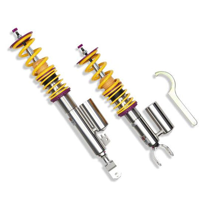 KW Variant 3 (V3) Adjustable Coilover Kit for BMW E61 M5 Touring (2004-2010) - Height Adjustable, Rebound & Compression Damping, Inox-Line Stainless - PN 3522000X/3522000Y