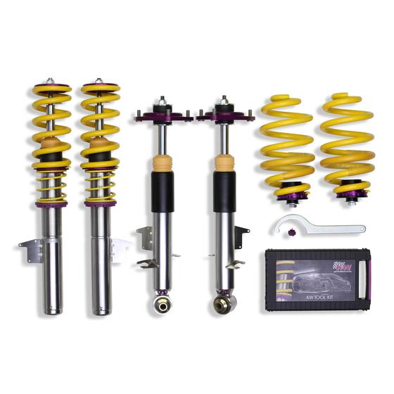 KW Variant 3 (V3) Coilover Kit for BMW X5 E70 20062013 & BMW X6 E71 20072014 (xDrive)  Height Adjustable, Rebound/Compression Damping, Inox-Line  Not for Rear Air Suspension