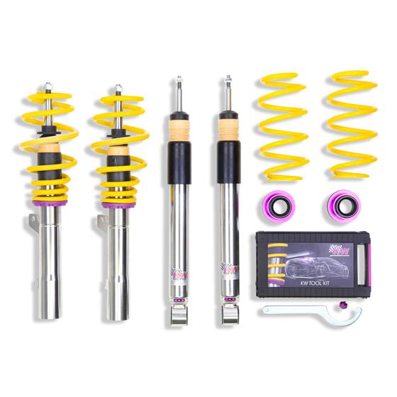 KW V3 Variant 3 Coilovers Damper & Spring Kit for BMW E90/E92 M3 (E9x) - Inox-Line Stainless Height Adjustable Suspension, 2-Way Rebound & Compression - Fast Road/Track Lowering - 35220067
