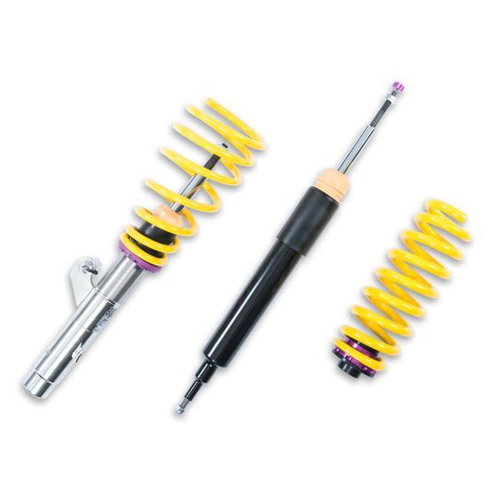 KW Variant 2 Coilover Kit for BMW 3 Series E91 Touring & E93 Convertible (20062013)  Inox-Line Stainless Steel, Height Adjustable, 16-Click Rebound | Fits 316i 318i 320i 323i 325i 328i 330i 335i 316d 318d 320d 325d 330d 335d | PN 15220033