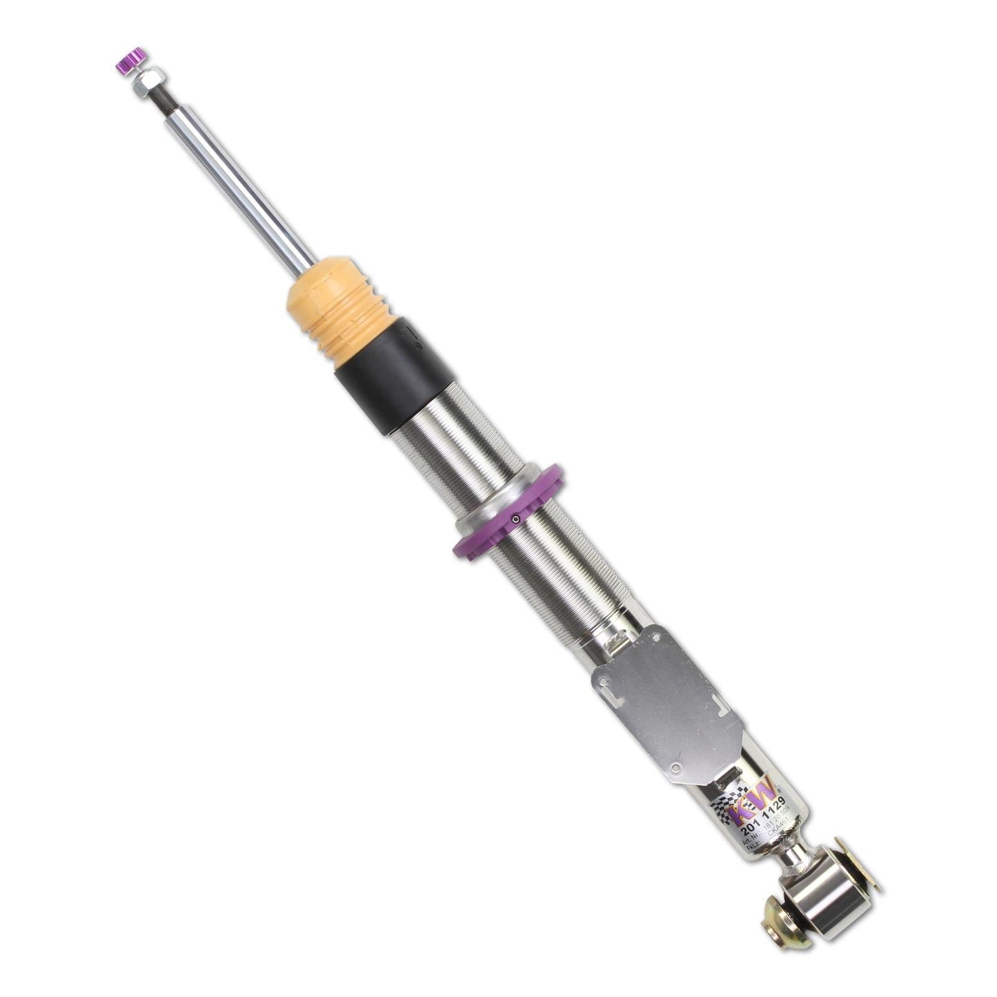 KW Street Comfort Coilover Kit for BMW F10 5 Series, F06 6 Series Gran Coupe, F01-F04 7 Series - EDC Delete Included - Height & Rebound Adjustable - Inox-Line - Part 18020090 (535i 550i 640i 650i 730i 740i 750i)