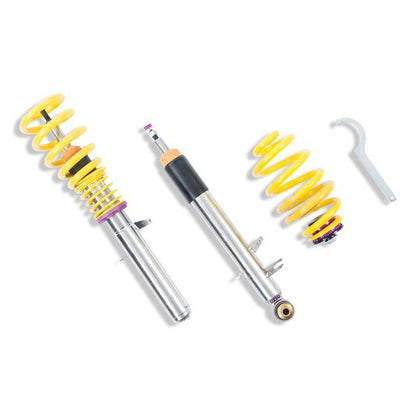 KW Variant 3 (V3) Coilover Kit for BMW X5 F15 (2013-2018) & X6 F16 (2014-2019) | Height Adjustable, Rebound & Compression Damping | Fits 25d 28i 30d 35i 40d 50i xDrive | Inox-Line Stainless Steel | Part No. 352200BJ