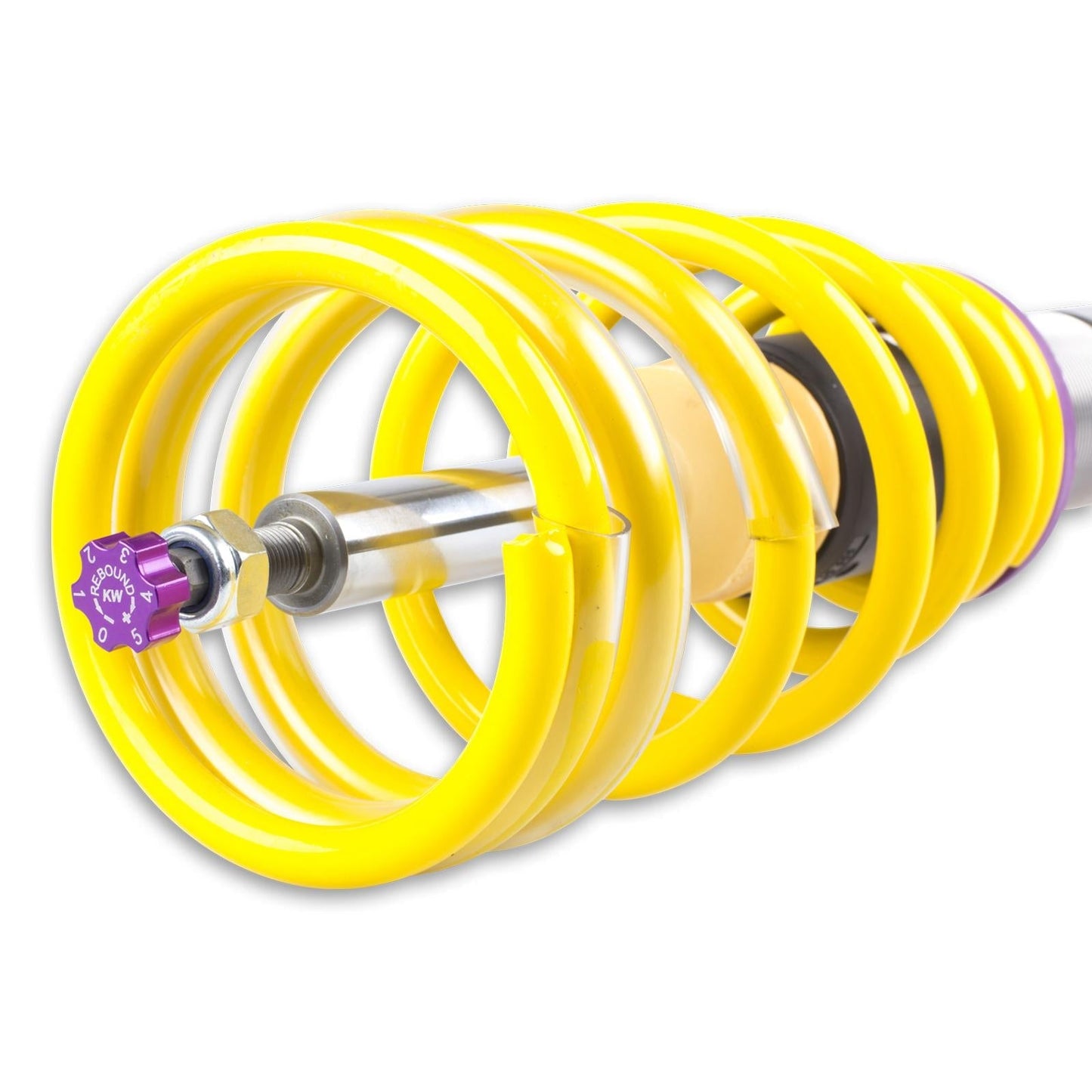 KW V2 Inox-Line Coilover Suspension Kit for BMW F-Series F20 F21 F22 F30 F32 (1/2/3/4 Series) - Height Adjustable, 16-Click Rebound - Stainless Steel Lowering Kit, Adjustable Dampers & Springs - Part 1522000D