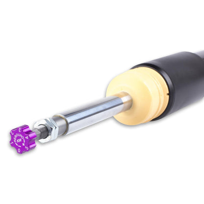 KW V2 Inox-Line Coilover Suspension Kit for BMW F-Series F20 F21 F22 F30 F32 (1/2/3/4 Series) - Height Adjustable, 16-Click Rebound - Stainless Steel Lowering Kit, Adjustable Dampers & Springs - Part 1522000D