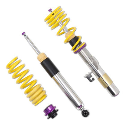 KW V3 Variant 3 Coilovers Suspension/Lowering Kit for BMW F20 F21 F22 F30 F32 (1 2 3 4 Series) - Height, Rebound & Compression Adjustable Shocks - Adaptive Suspension/EDC Delete Module Included - Electronic Damper Cancellation - Part No 3522000E