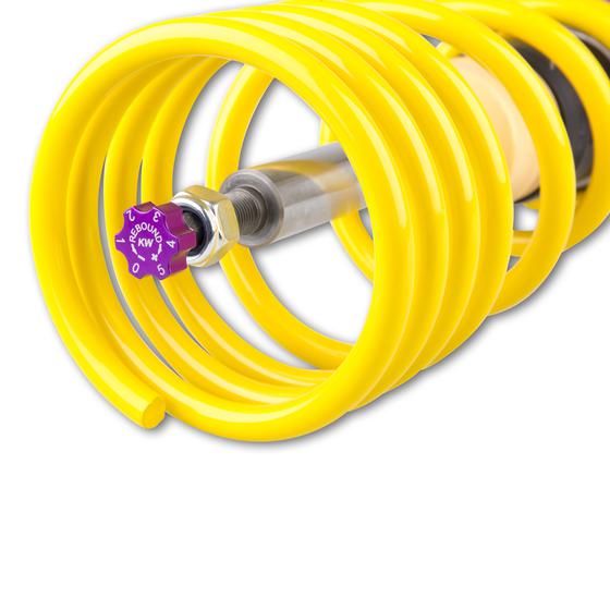 KW V3 Variant 3 Coilovers Suspension/Lowering Kit for BMW F20 F21 F22 F30 F32 (1 2 3 4 Series) - Height, Rebound & Compression Adjustable Shocks - Adaptive Suspension/EDC Delete Module Included - Electronic Damper Cancellation - Part No 3522000E