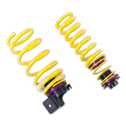 KW HAS Height Adjustable Lowering Spring Sleeve Kit for BMW M2 M3 M4 (F87 F80 F82, F8X) - Adaptive M/EDC Compatible Coilover Sleeves 5-25mm Drop - Ride Height Adjusters Stance/Drop Kit - Competition/CS - KW 253200AN