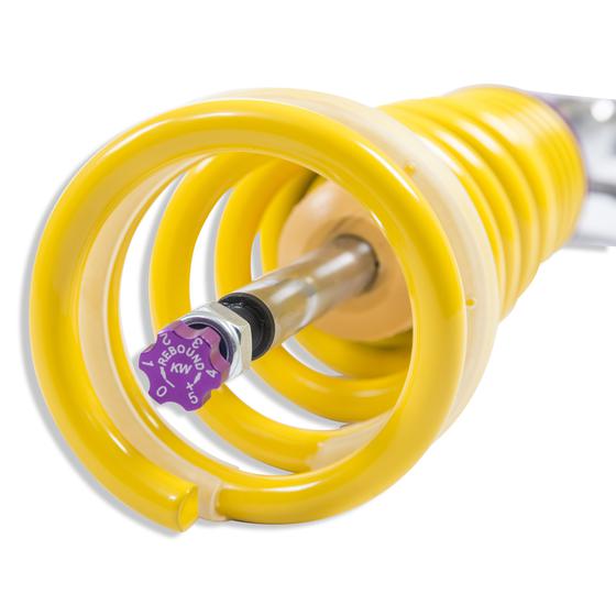 KW Variant 3 (V3) Coilovers Suspension Kit BMW 5 Series G30 Saloon/Sedan 2016-on, Height & 2-Way Damping Adjustable, Inox-Line Stainless Steel Lowering Shocks & Springs - Rear-Wheel Drive Only (Not xDrive) - Fits 518d 520d 520i 525d 530d 530i 540i