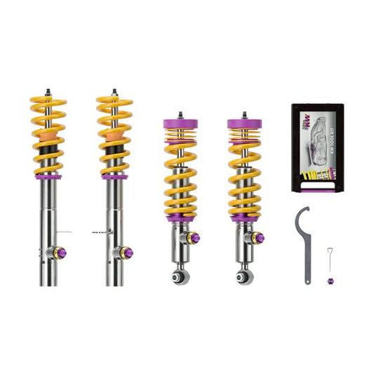 KW Variant 4 (V4) 3-Way Adjustable Coilover Kit for BMW X5M F95 & X6M F96 (G05/G06, Competition) â€“ Includes Electronic Damper Deactivation/EDC Delete â€“ Part No. 3A7200CR