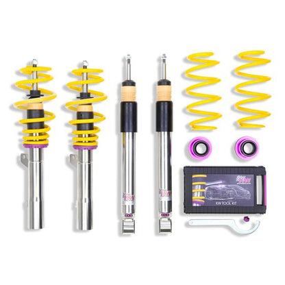 KW Variant 3 (V3) Coilover Kit for BMW X5 G05 & X6 G06 xDrive - Height, Rebound & Compression Adjustable Inox-Line Suspension - Fits X5/X6 30d, 40i, M50i (incl. Mild-Hybrid) - PN 352200CQ / 352200CR