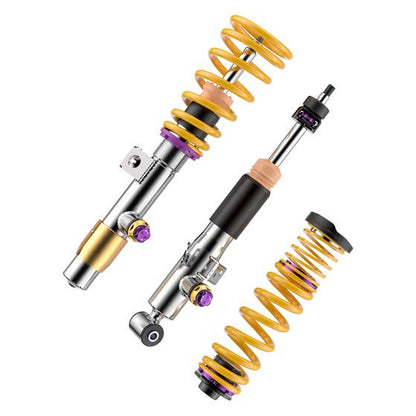 KW Variant 4 V4 Triple-Adjustable Coilovers for BMW M3 G80 & M4 G82 (2021+) – Height Adjustable Lowering Suspension Kit, 3-Way Rebound/Compression, EDC Delete/Adaptive Damper Cancel – M3/M4 Competition – 3A7200EB