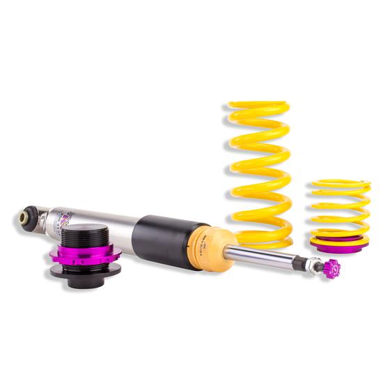 KW Variant 3 V3 Height Adjustable Coilover Kit for BMW 3 Series G21 xDrive & 4 Series G22 xDrive (4WD) - Rebound & Compression Adjustable, Inox-Line - Fits 320d/330i/420d/430i - 352200CX/352200CZ