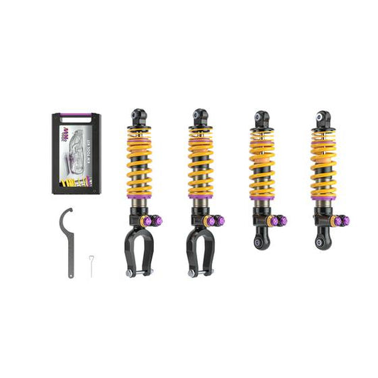 KW V5 Coilovers for Lamborghini Huracan - Variant 5 Solid Piston Suspension Kit, 4-Way Adjustable Shocks/Dampers, Height Adjustable Road & Track (LP580-2, LP610-4, LP640-4, Coupe & Spyder, 2014+) | UK