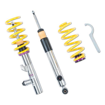 KW Suspension DDC Plug & Play Coilovers Inox-Line for Skoda Superb III Estate 3V5 & VW Passat B8 Variant 3G5 (DCC Adaptive, Height Adjustable) - 39080041