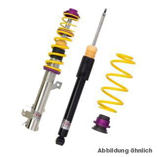 KW Variant 1 (V1) Inox-Line Height Adjustable Coilover Kit for BMW F20 F21 F22 F23 F30 F31 F32 F33  1/2/3/4 Series (M135i M140i M235i M240i 335i 340i 435i 440i)  Non-EDC  Part No. 1022000F