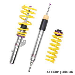 KW Variant 3 (V3) Inox-Line Coilover Kit for BMW M3 (F80) & M4 (F82) - Non-EDC - Height, Rebound & Compression Adjustable - 352200AN