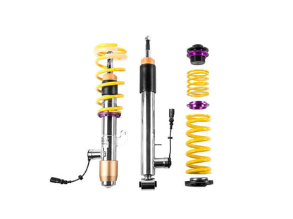 KW DDC ECU Electronic Coilovers for BMW M2 & M2 Competition (F87) - Adaptive Active Suspension, Plug & Play, Height Adjustable Lowering Kit, Smartphone App Control Ready - 39020042