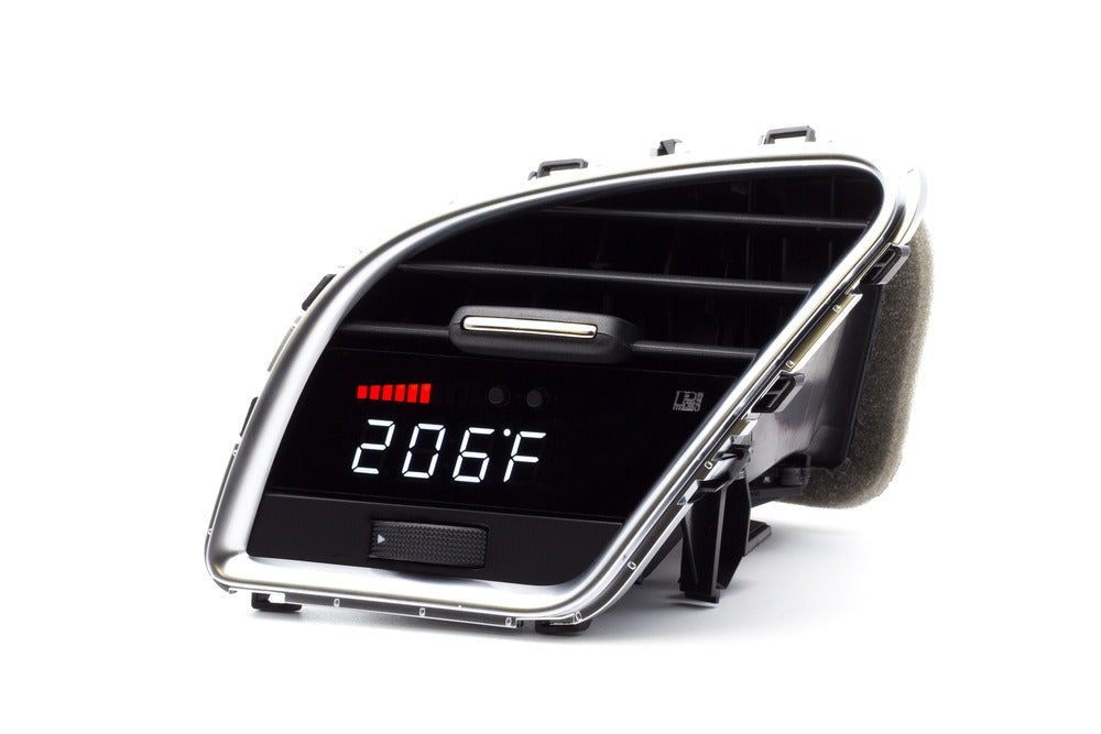 P3Cars V3 Vent Gauge Display for Audi A4 S4 A5 S5 B8/B8.5 2008-2016 – OBD2/OBDII Plug & Play Boost Gauge, Scan Tool & Performance Monitor – OEM Vent Pod Code Reader & Diagnostic for 2.0T & 3.0T