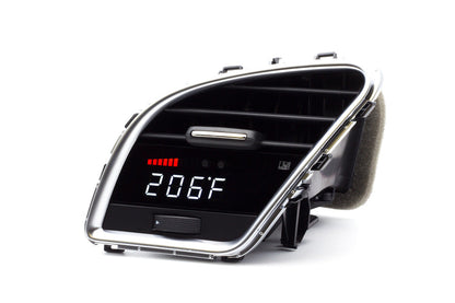 P3Cars V3 Vent Gauge Display for Audi A4 S4 A5 S5 B8/B8.5 2008-2016 – OBD2/OBDII Plug & Play Boost Gauge, Scan Tool & Performance Monitor – OEM Vent Pod Code Reader & Diagnostic for 2.0T & 3.0T