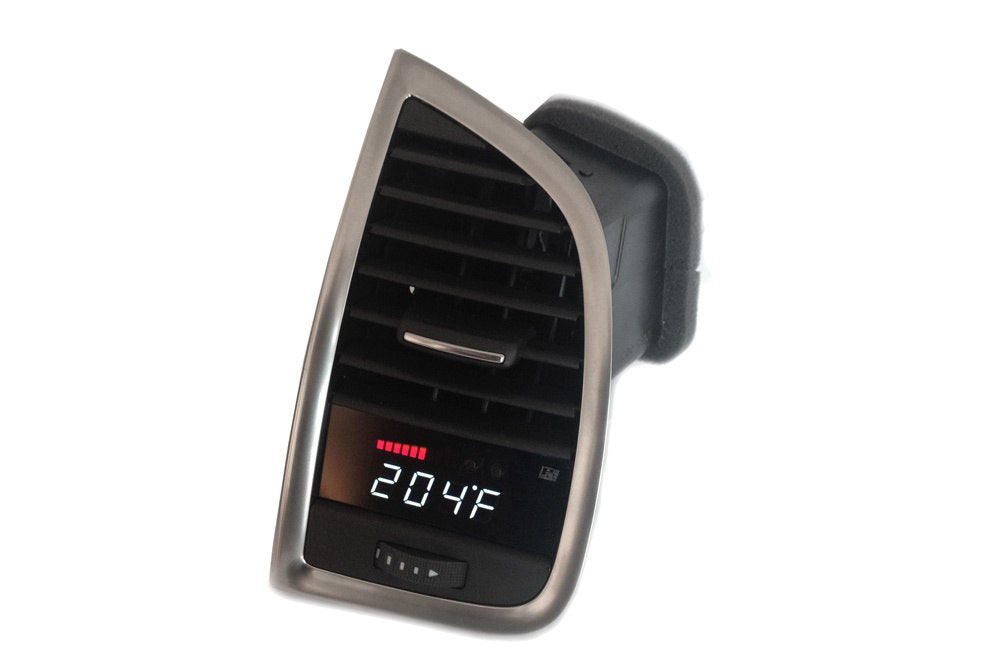 P3 V3 Vent-Mounted OBD2/OBD-II Digital Vent Gauge for Audi Q7 4L 2006-2016 | Turbo Boost, Scan Gauge, CANbus Performance Monitor, Code Reader & Diagnostic Display | OEM-Style Air-Vent | Plug & Play by P3Cars