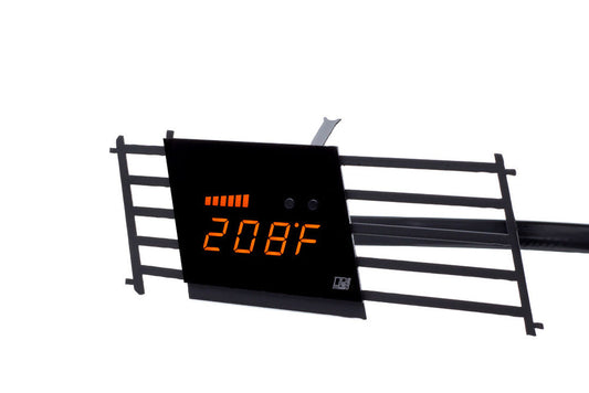 P3Cars P3 V3 Digital Vent Gauge - BMW E6X E60 E61 E63 E64 (2008-2010) 5 & 6 Series | OBD2/OBD-II CANbus Plug & Play Stealth Vent-Mount Display | Boost/MAP AFR/Lambda Coolant IAT RPM | OEM-Look Scan Gauge & Code Reader | Performance Monitor