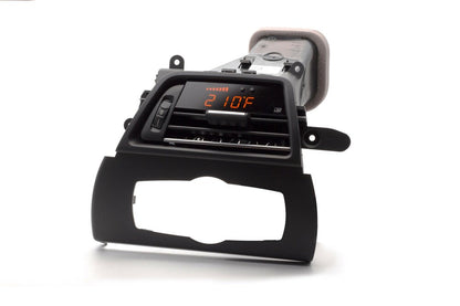 P3 V3 OBD2 Vent-Mounted Digital Multi-Gauge for BMW 6 Series F12 (2011-2018) incl. M6 – Stealth Air Vent Pod, OEM-Style Plug & Play Performance Monitor, Boost/AFR/EGT/IAT/Coolant/RPM, DTC Scanner & Code Reader