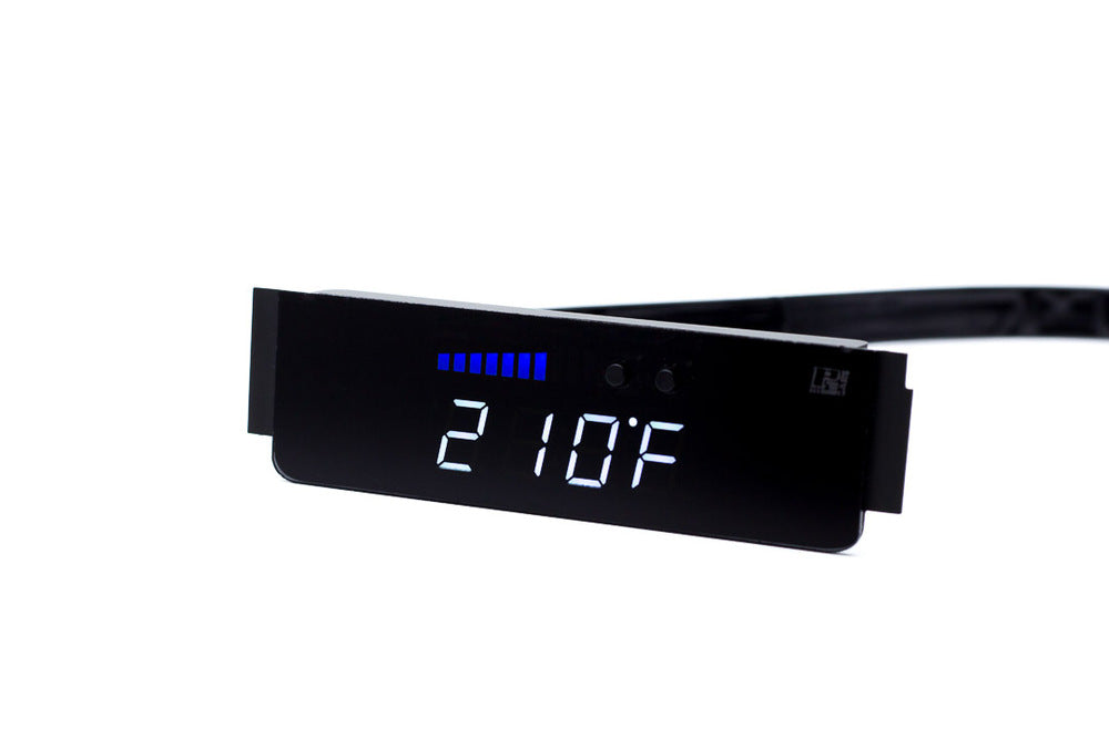 P3 Cars V3 OBD2 Vent Gauge for Volkswagen Golf Mk5/GTI (2007-2009) - OEM Fit Digital Boost & Multi-Function Gauge, Plug & Play