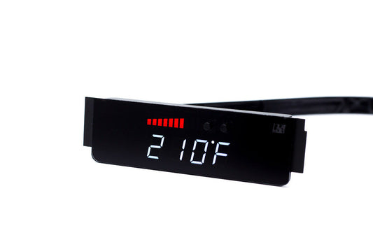 P3 Cars V3 OBD2 Vent Gauge for Volkswagen Golf Mk5/GTI (2007-2009) - OEM Fit Digital Boost & Multi-Function Gauge, Plug & Play