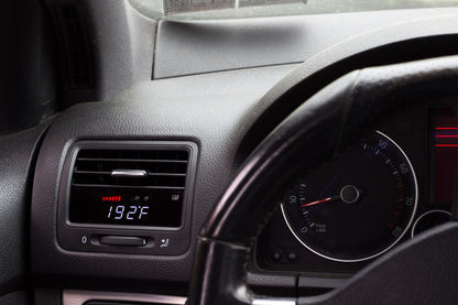 P3 Cars V3 OBD2 Vent Gauge for Volkswagen Golf Mk5/GTI (2007-2009) - OEM Fit Digital Boost & Multi-Function Gauge, Plug & Play