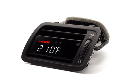 P3Cars V3 In-Vent OBD2/OBDII Digital Vent Pod Gauge - Turbo Boost, Scan Tool & Code Reader for VW Passat B6 3C & Volkswagen CC/Passat CC (2007-2017) | Plug & Play CANbus Multi Gauge OEM Fit Dash Air Vent Display