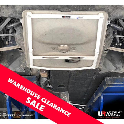 Ultra Racing Front Lower Control Arm Brace / Underbody Chassis Brace / Subframe Tie Bar for BMW M2/M2 Competition (F87) – Front Lower Arm Bar Handling Upgrade