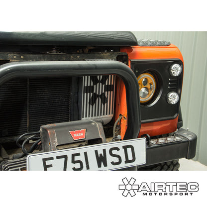 AIRTEC MOTORSPORT SIDE MOUNT INTERCOOLER UPGRADE FOR LAND ROVER 200TDI PLATFORM
