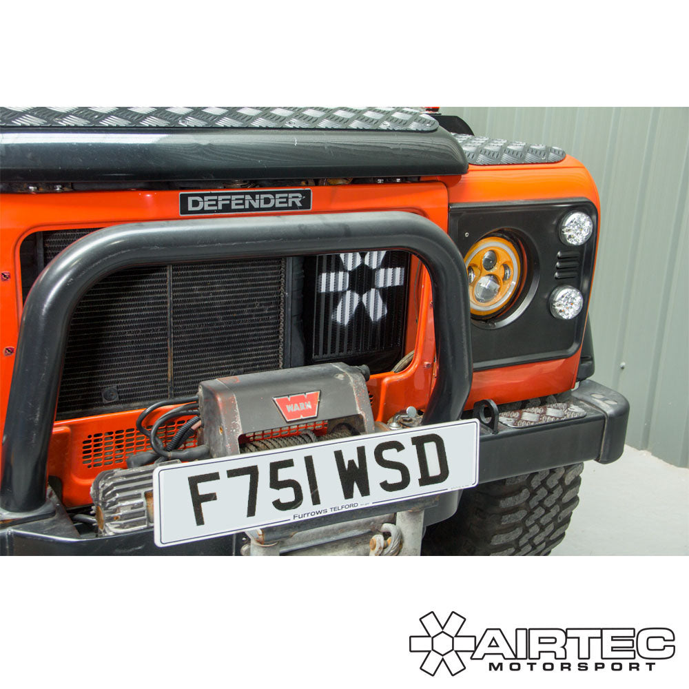 AIRTEC MOTORSPORT SIDE MOUNT INTERCOOLER UPGRADE FOR LAND ROVER 200TDI PLATFORM