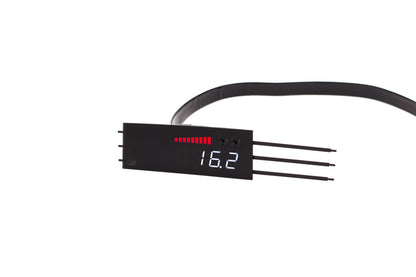 P3 Analog Boost Gauge for Audi A6 C6 (2007-2011) - Boost & Vacuum, Battery Voltage, 0-5V Sensor Inputs, Optional Auto-Dim