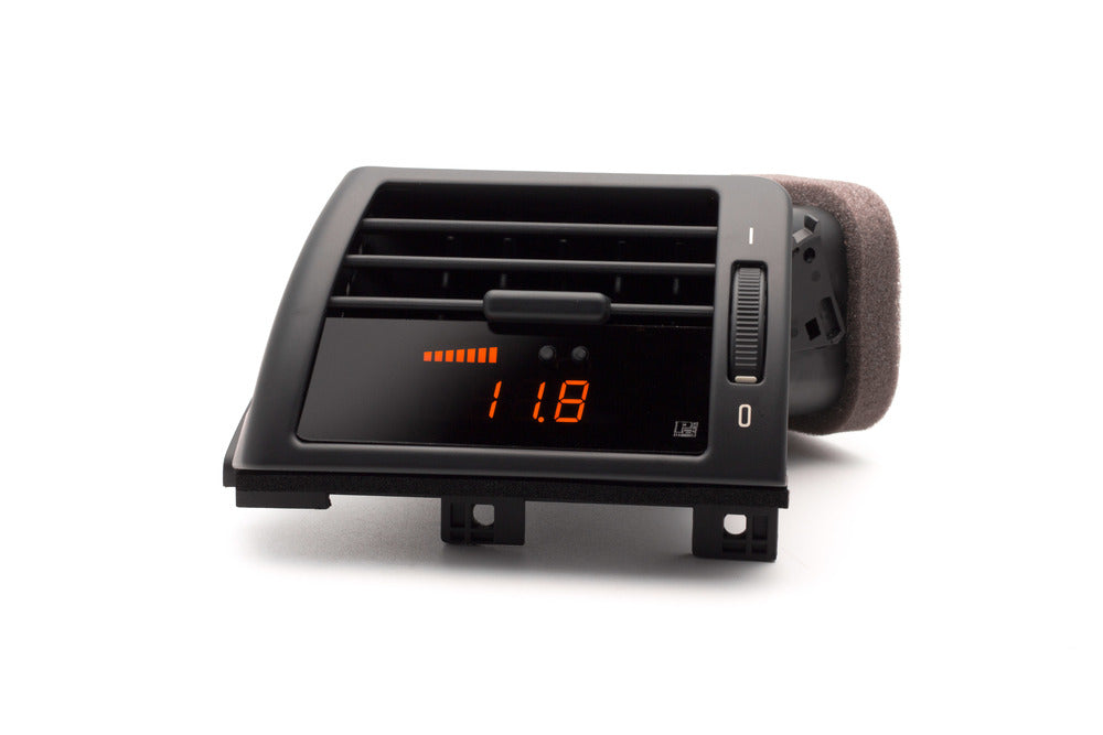 BMW E46 3 Series (1997-2006) P3 Analogue Vent Gauge/Multi Gauge – OEM-Style Integrated Vent Pod Display: Boost & Vacuum, Battery Voltage, 0–5V Inputs (AFR, Oil/Fuel Pressure, MAP) – Fits E46 & M3, Ideal for Turbo/Supercharger